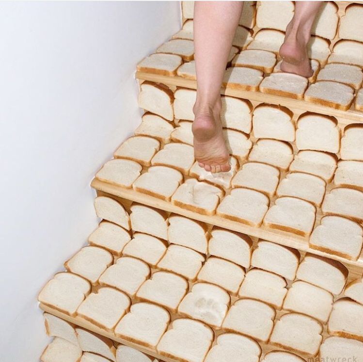 escaleras de pan